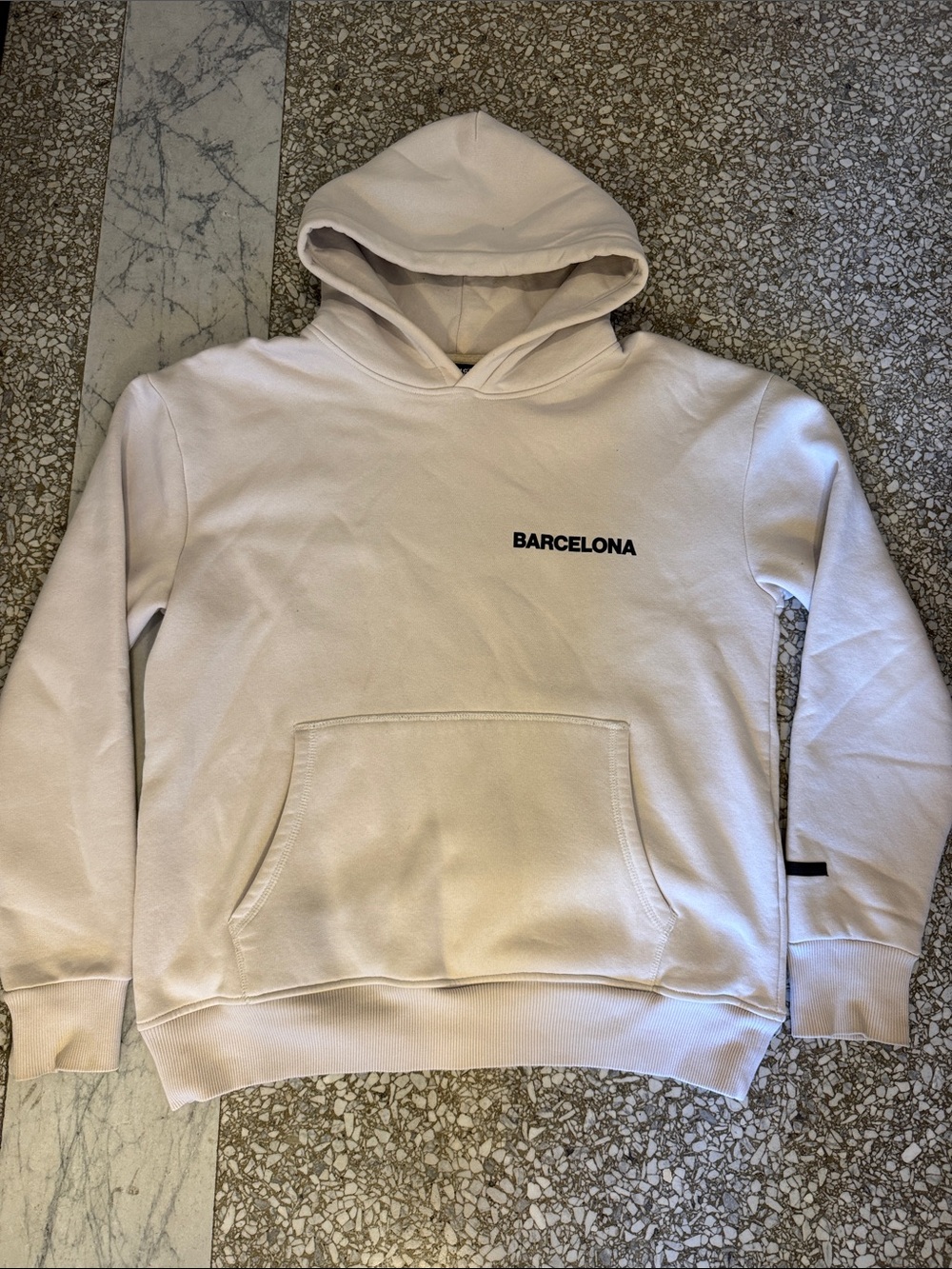 Trust Amsterdam Barcelona Pullover Hoodie - Off-White
